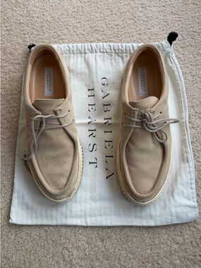 Gabriela Hearst Tan Suede Shoes